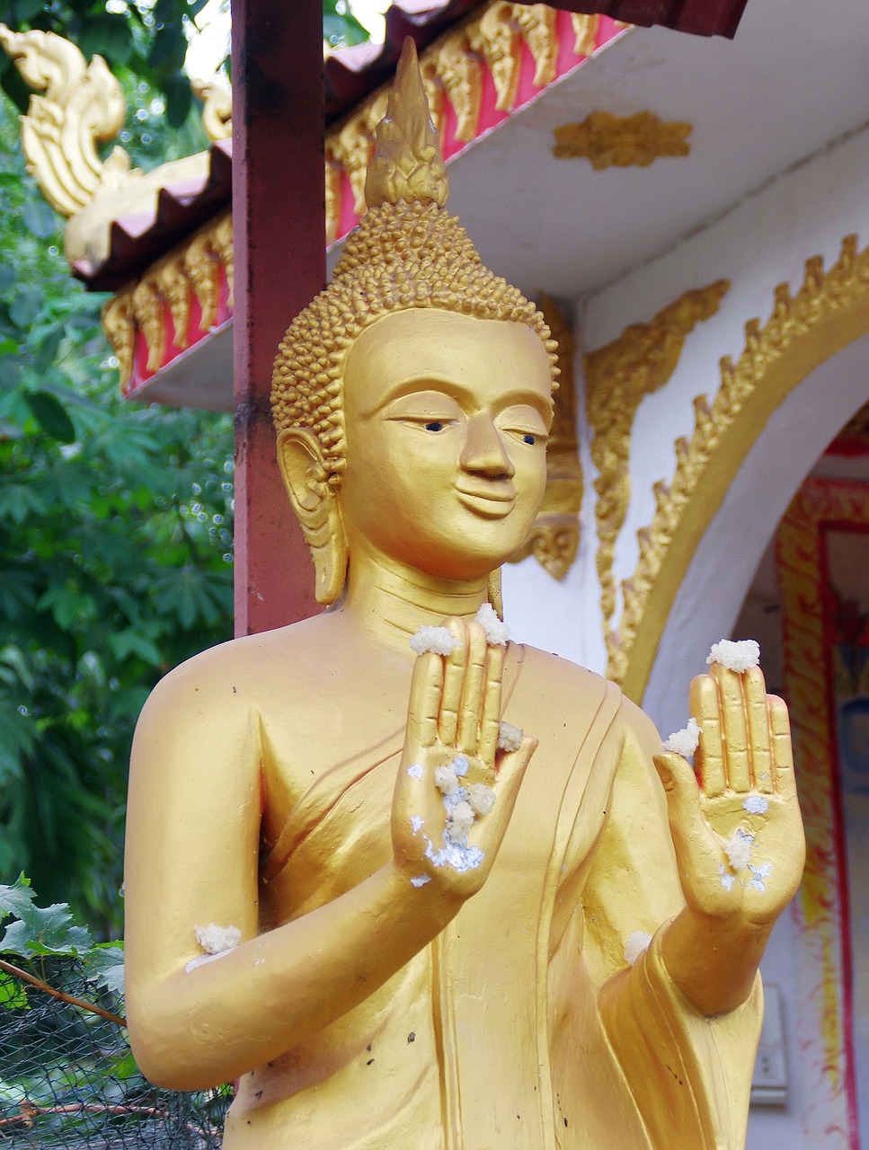 Laosas, Luang Prabang, Buda, Šventykla, Religija, Budizmas, Ramybė, Nemokamos Nuotraukos,  Nemokama Licenzija
