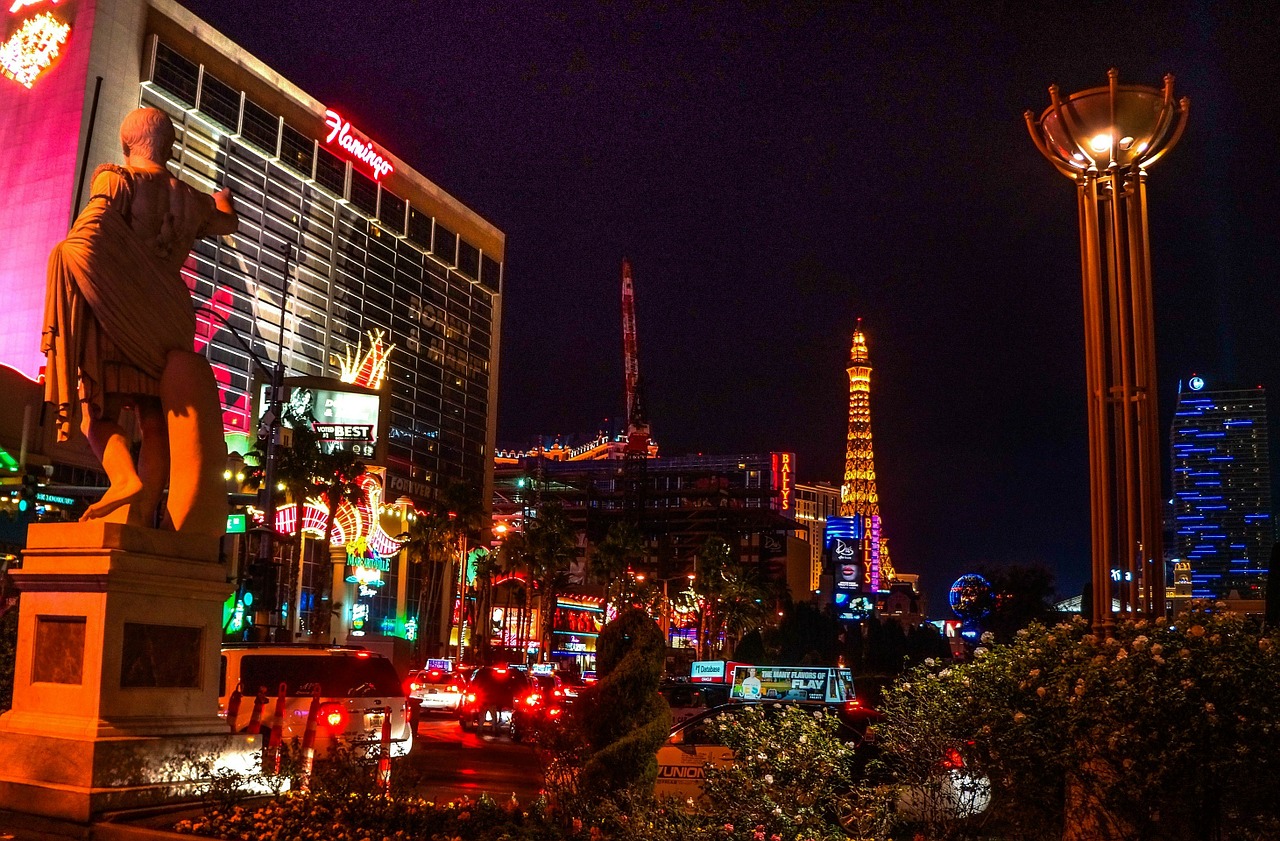 Las Vegasas, Kazino, Azartiniai Lošimai, Eifelio Bokštas, Flamingo, Paris, Architektūra, Nevada, Miestai, Viešbutis