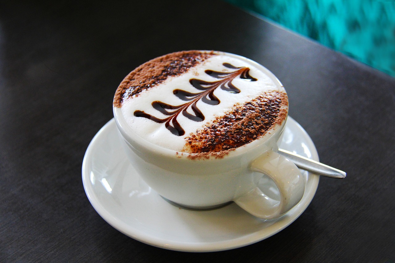 Latte, Cappuccino, Plokščias Baltas, Pienas, Arbata, Kava, Pietūs, Kavinė, Lapės Ledynas, Naujoji Zelandija