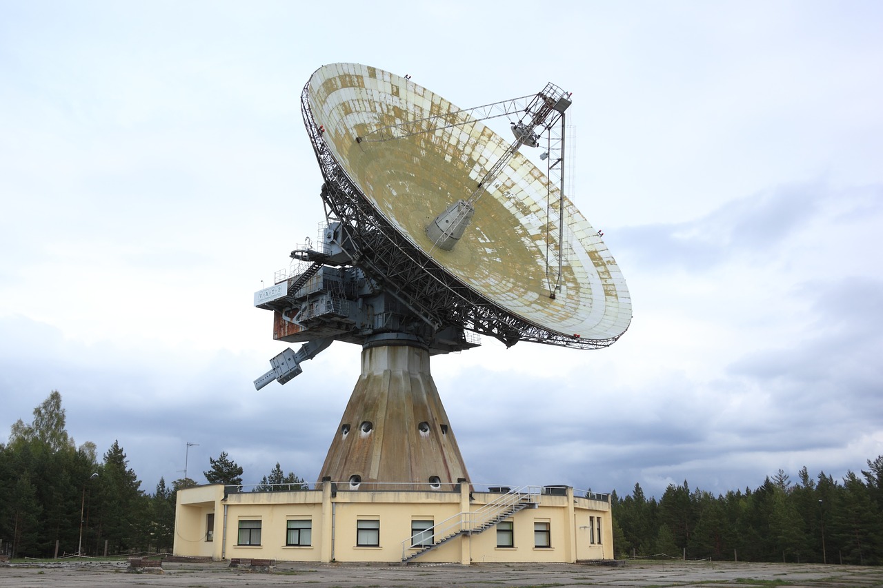 Latvia, Irbene, Radijas, Teleskopas, Patiekalas, 32M, Antena, Imtuvas, Tyrimai, Astronomija