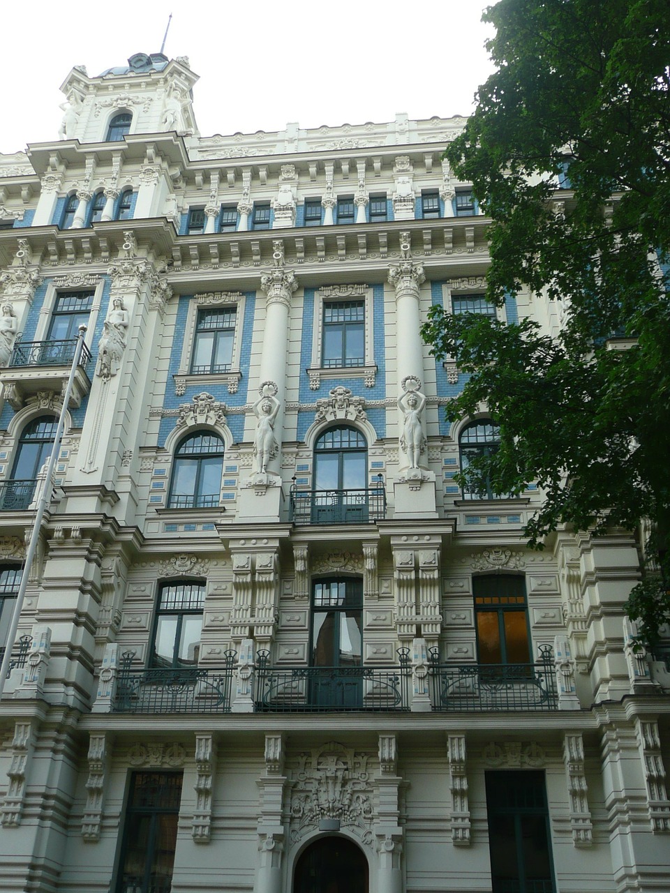 Latvia, Riga, Art Nouveau, Nemokamos Nuotraukos,  Nemokama Licenzija