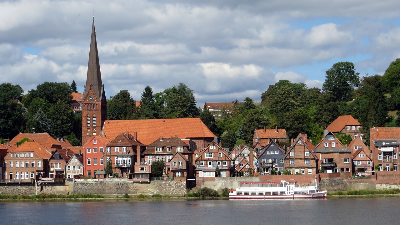 Lauenburg, Elbe, Senamiestis, Turizmas, Santūra, Laivyba, Istoriškai, Miestas, Upė, Elbufer