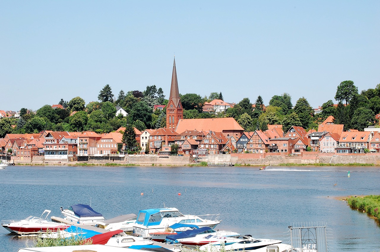 Lauenburg, Elbe, Istoriškai, Senamiestis, Upė, Elbufer, Turizmas, Nemokamos Nuotraukos,  Nemokama Licenzija