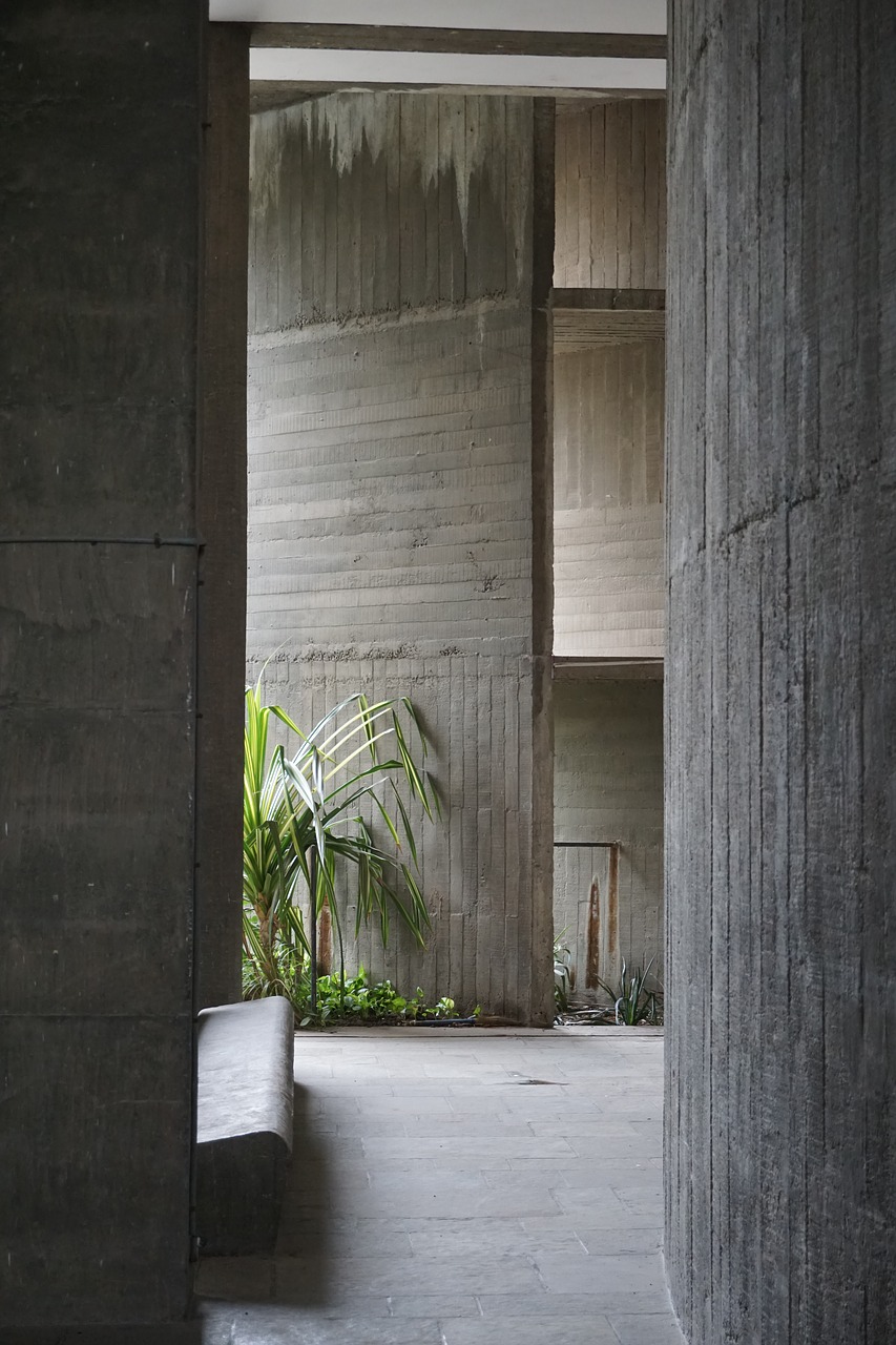 Le Corbusier, Ahmedabadas, Modernizmas, Betonas, Indija, Architektūra, Šiuolaikiška, Nemokamos Nuotraukos,  Nemokama Licenzija