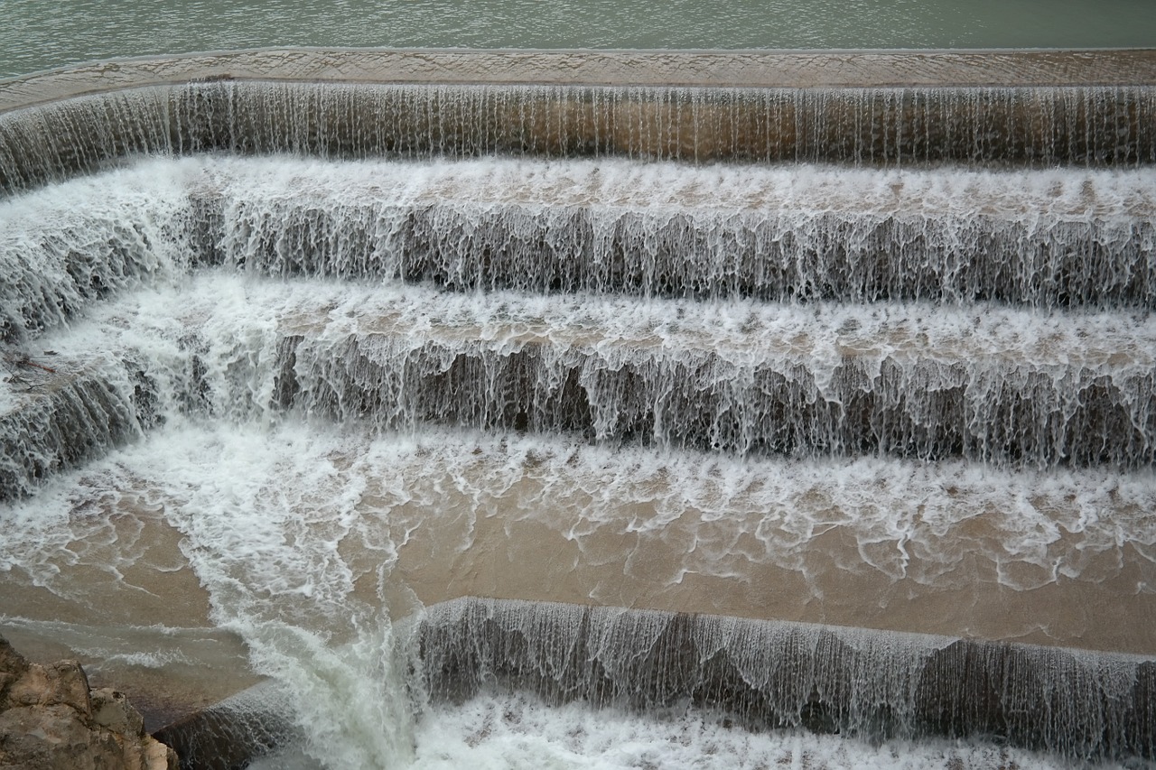 Lechfall, Weir, Krioklys, Vanduo, Upė, Füssen, Vandens Galia, Murmur, Švirkšti, Palaipsniui