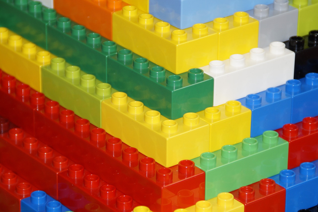 Lego, Lego Duplo, Pastatas, Pastatytas, Statyti, Statybiniai Blokai, Vaikai, Žaislai, Vaikas, Statyba