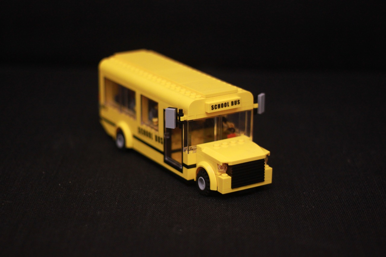Lego, Mokyklinis Autobusas, Žaislai, Nemokamos Nuotraukos,  Nemokama Licenzija