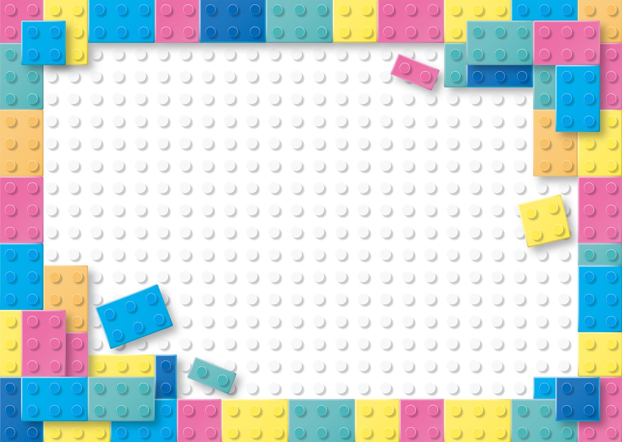 Lego,  Pastelė,  Statybiniai Blokai,  Vaikai Fone,  Scrapbooking,  Mielas,  Lego Rėmas,  Rėmas,  Blokai,  Kūdikiai