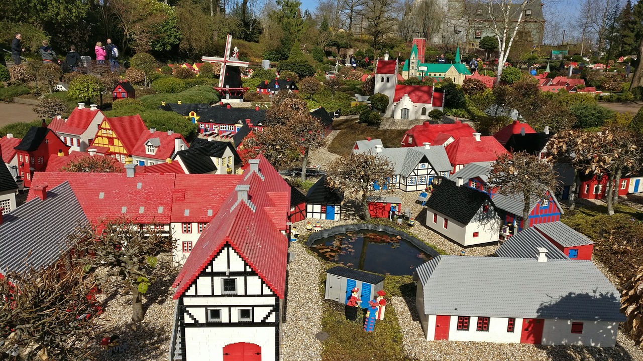 Legolandas, Denmark, Vasara, Nemokamos Nuotraukos,  Nemokama Licenzija