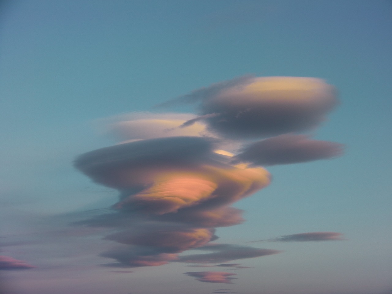 Lenticular, Debesys, Gamta, Dangus, Vaizdas, Cloudscape, Oras, Vaizdingas, Peizažas, Nemokamos Nuotraukos