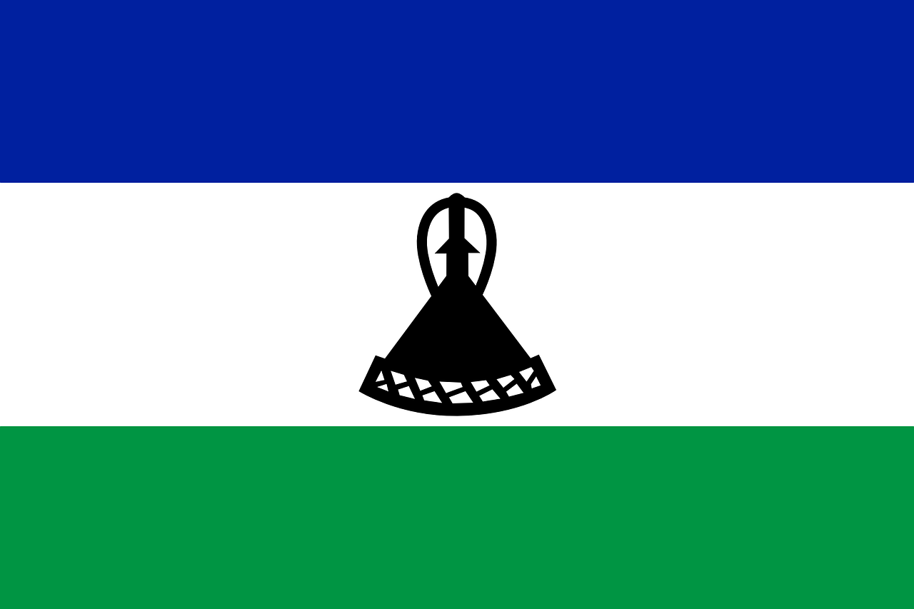 Lesotho, Vėliava, Tautinė Vėliava, Tauta, Šalis, Ženminbi, Simbolis, Nacionalinis Ženklas, Valstybė, Nacionalinė Valstybė
