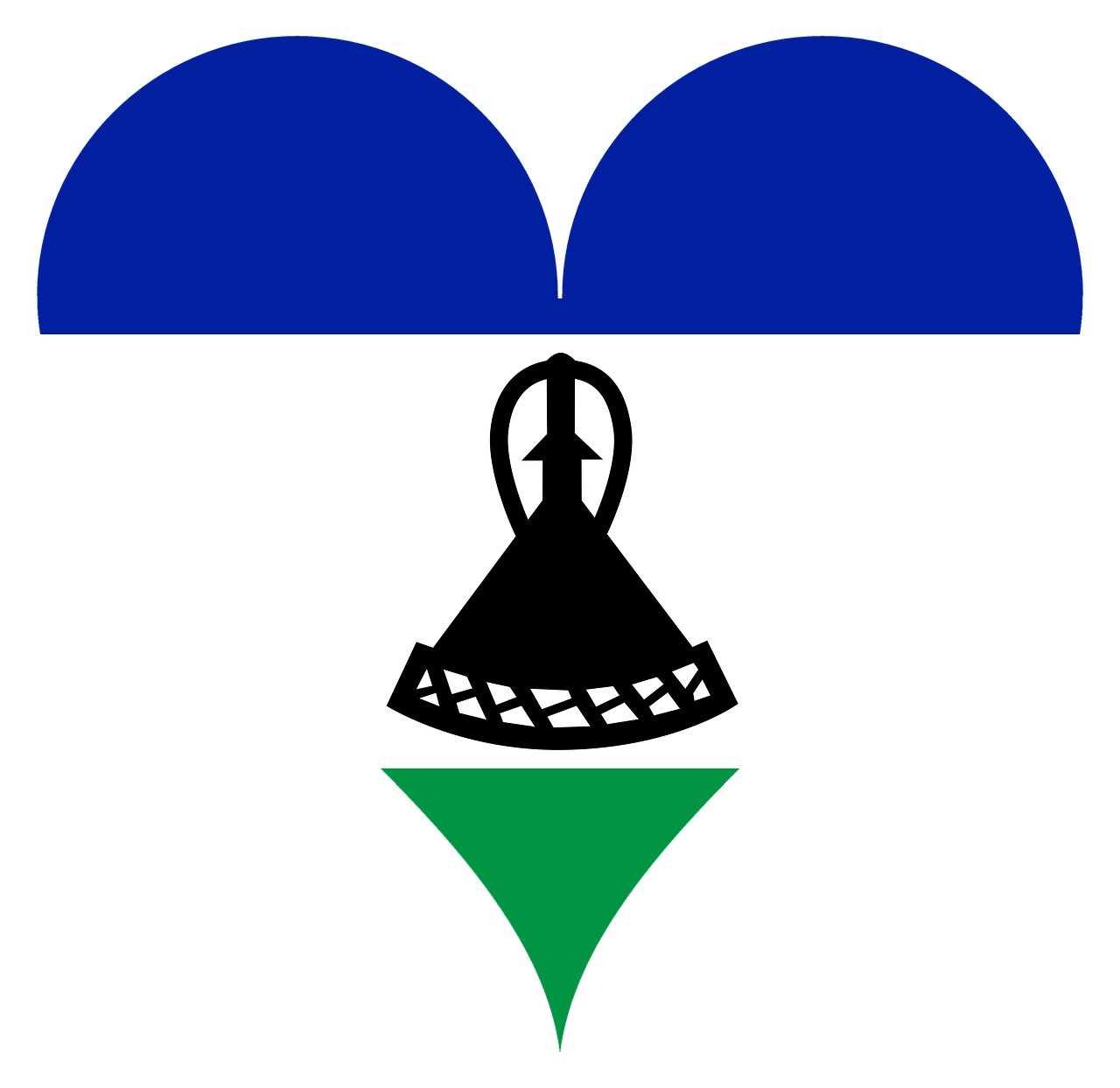 Lesotho, Širdis, Meilė, Vėliava, Širdies Formos, Nemokamos Nuotraukos,  Nemokama Licenzija