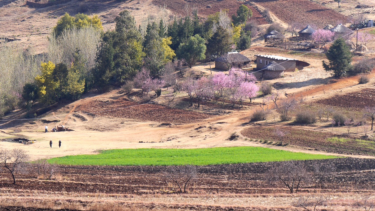 Lesotho, Atsiskaitymas, Kraštovaizdis, Pavasaris, Nemokamos Nuotraukos,  Nemokama Licenzija