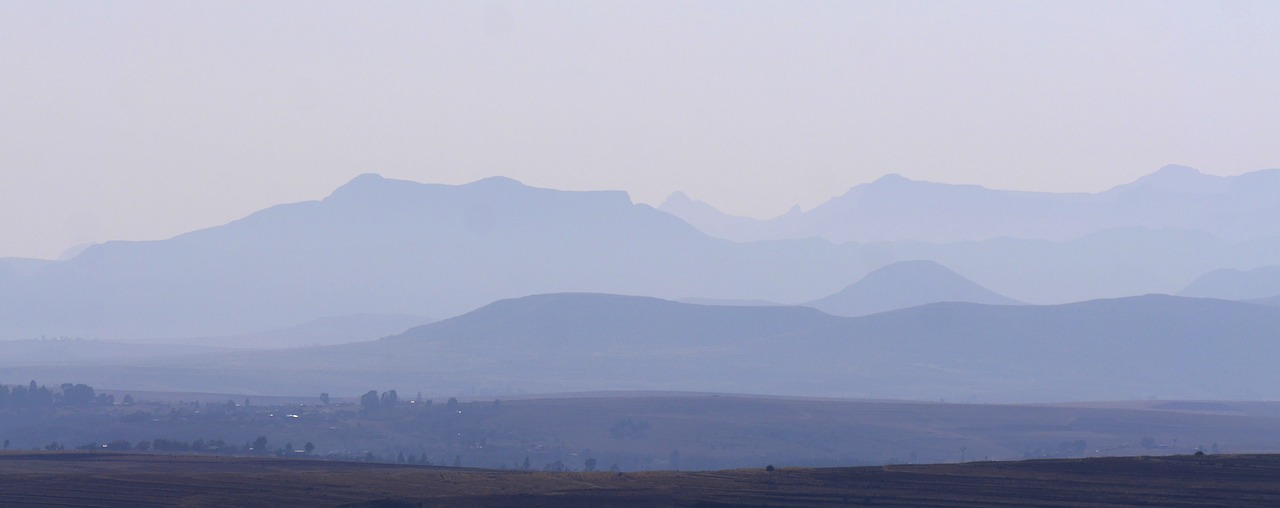 Lesotho, Morgenstimmung, Kraštovaizdis, Kalnai, Nuotaika, Nemokamos Nuotraukos,  Nemokama Licenzija