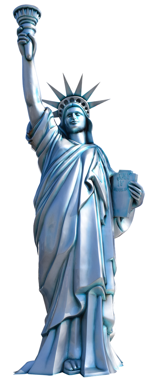 Laisvė, Statula, Niujorkas, Amerikietis, Laisvės Statula, Nyc, Ponia Laisvė, Amerikietis, Pritraukimas, Skulptūra