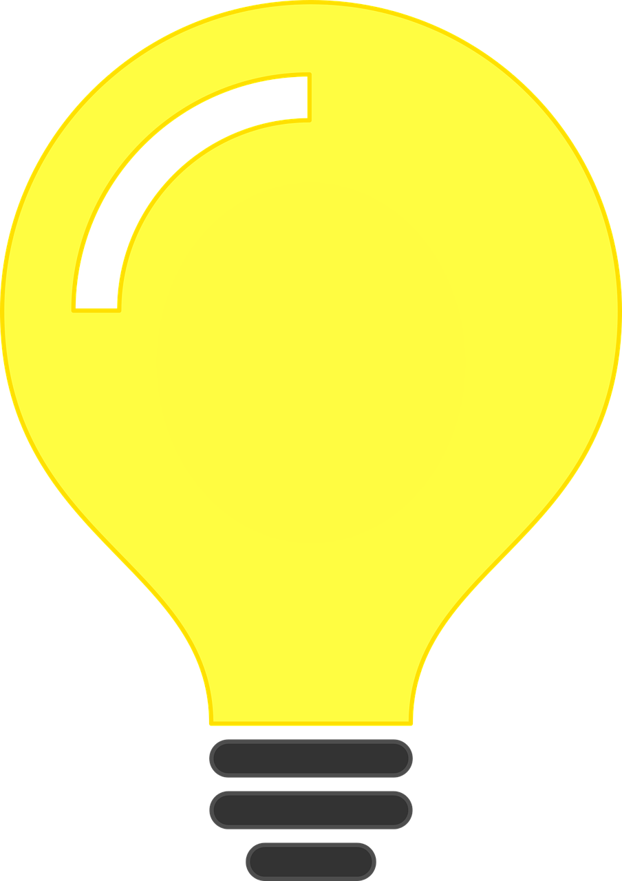 Lemputė, Šviesa, Lemputė, Idėja, Inovacijos, Tirpalas, Elektra, Šviesus, Energija, Simbolis