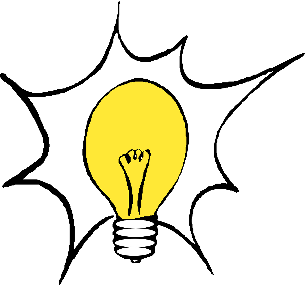 Lemputė, Elektrinė Šviesa, Šviesi Idėja, Volframas, Edison Light, Lempos Lemputė, Žibintas, Nemokama Vektorinė Grafika, Nemokamos Nuotraukos,  Nemokama Licenzija