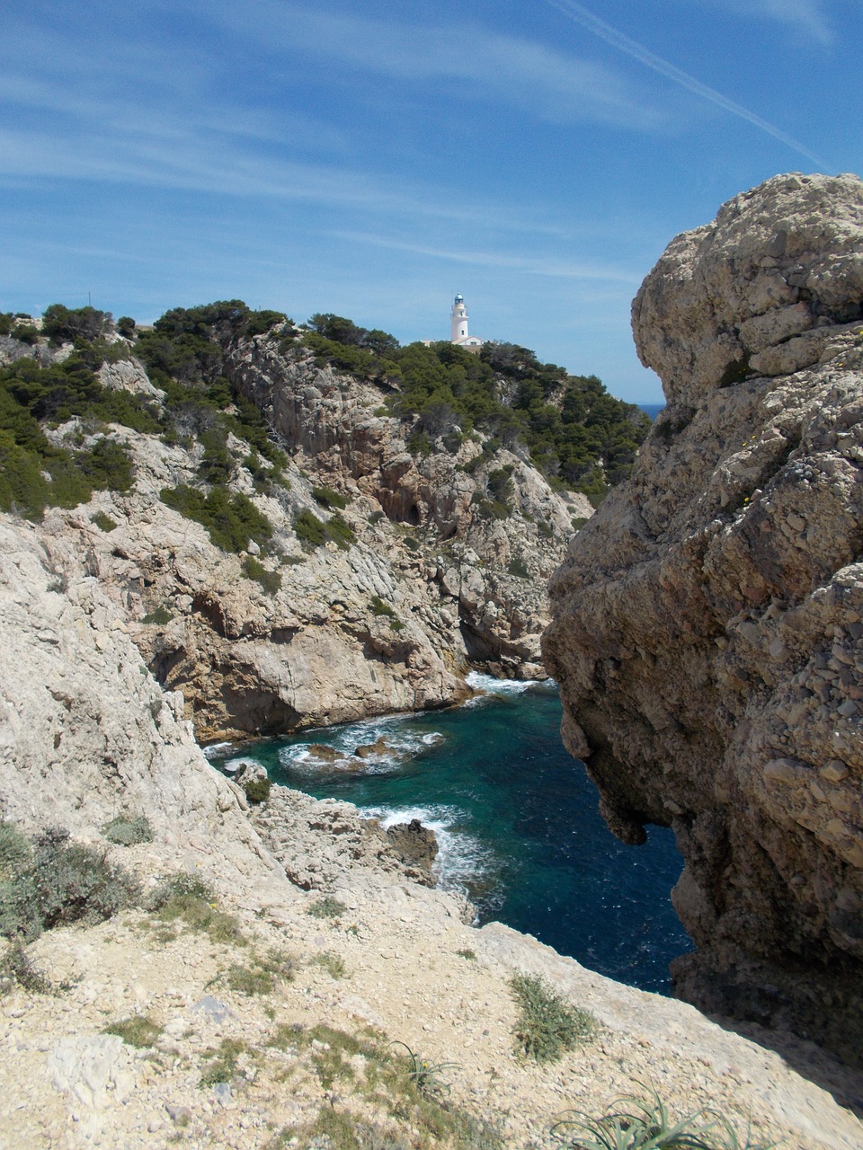 Švyturys, Užsakytas, Cala Rajada, Rokas, Jūra, Idilija, Maljorka, Roche Bay, Kala Ratjada, Ispanija