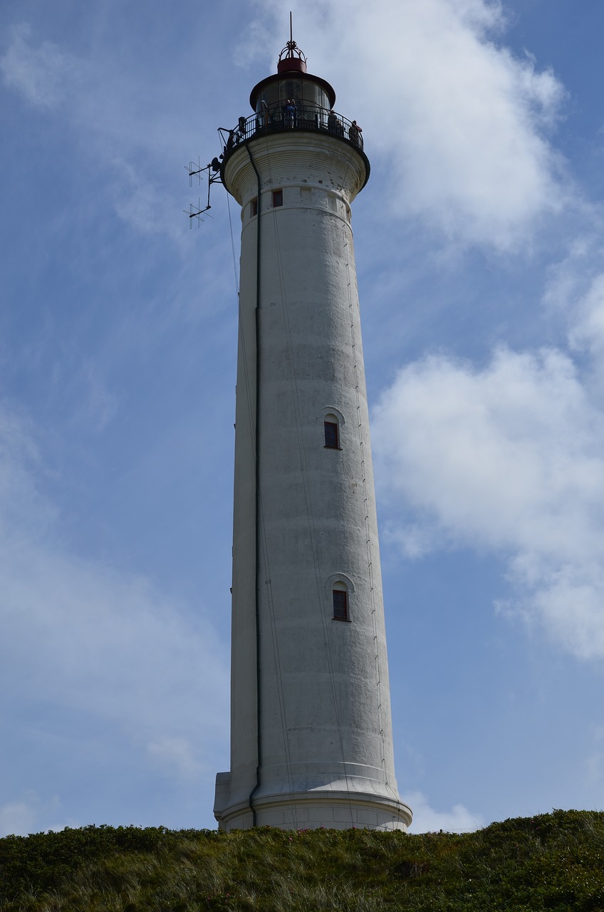 Švyturys, Šiaurės Jūra, Denmark, Kranto, Gamta, Dangus, Šventė, Nemokamos Nuotraukos,  Nemokama Licenzija