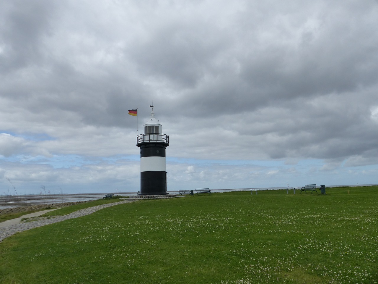 Švyturys, Šiaurės Jūra, Wadden Jūra, Westerhever, Atmosfera, Šventė, Nemokamos Nuotraukos,  Nemokama Licenzija