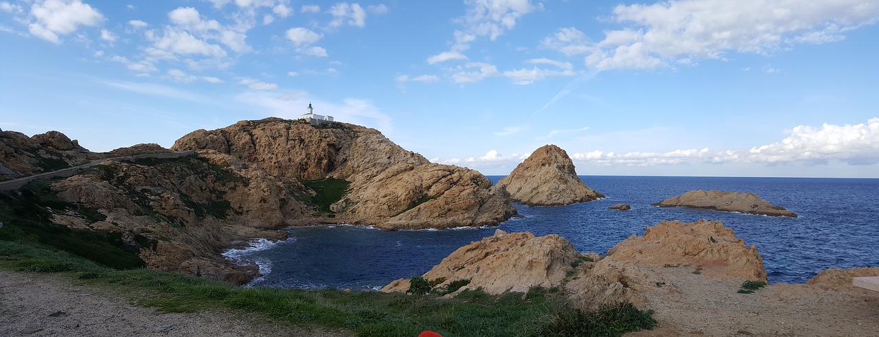 Švyturys, Korsikietis, Ile Rousse, Jūra, Nemokamos Nuotraukos,  Nemokama Licenzija