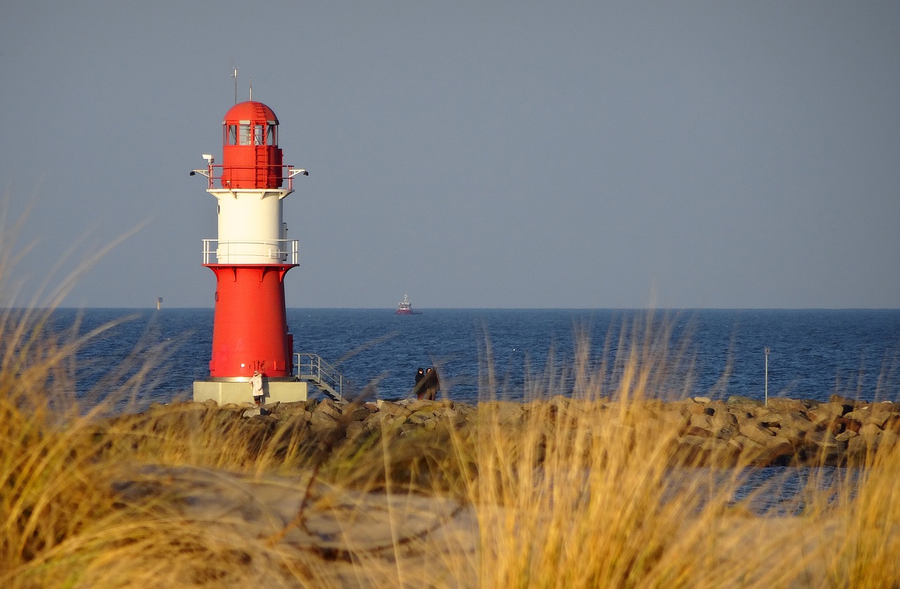 Švyturys, Baltijos Jūra, Warnemünde, Nemokamos Nuotraukos,  Nemokama Licenzija