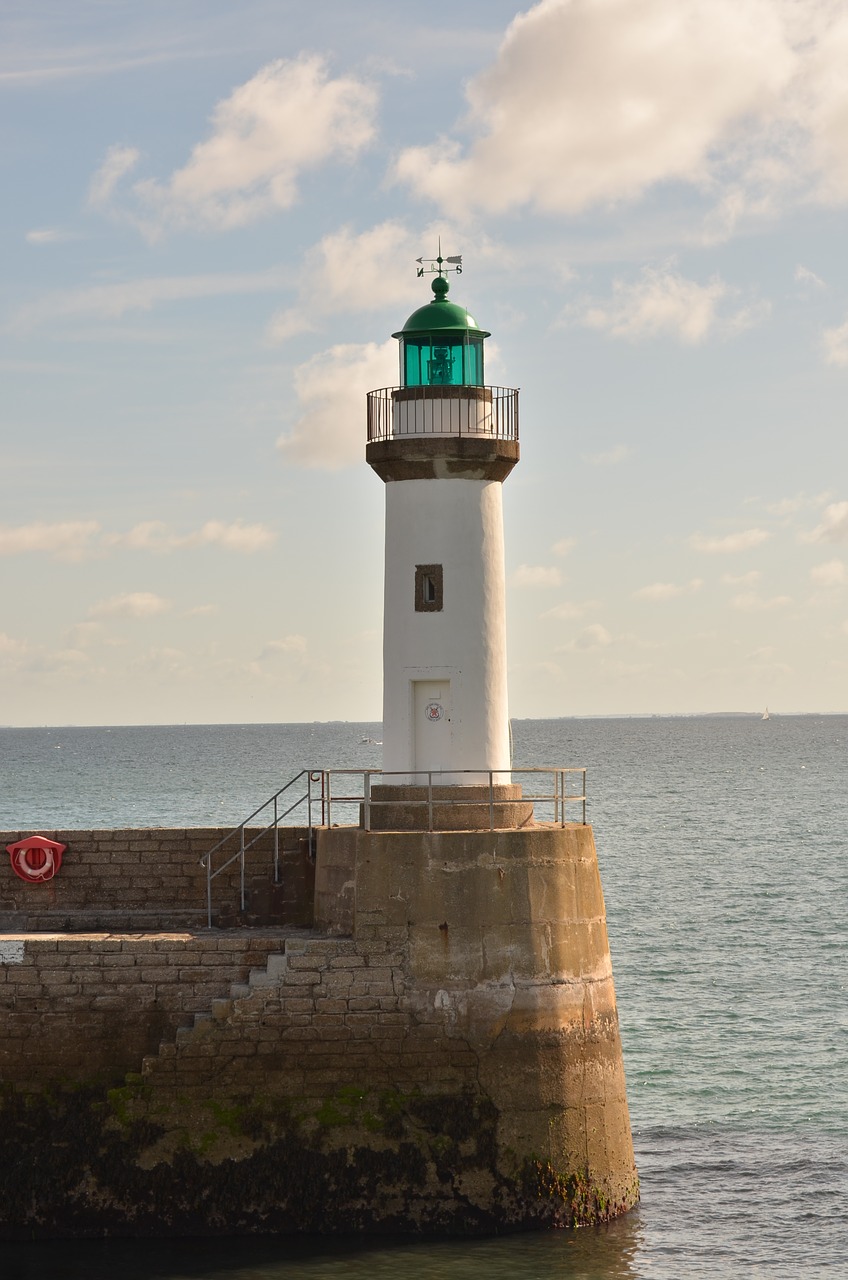 Švyturys, Brittany, Žalias, Belle-Ile-En-Mer, Uostas, Nemokamos Nuotraukos,  Nemokama Licenzija