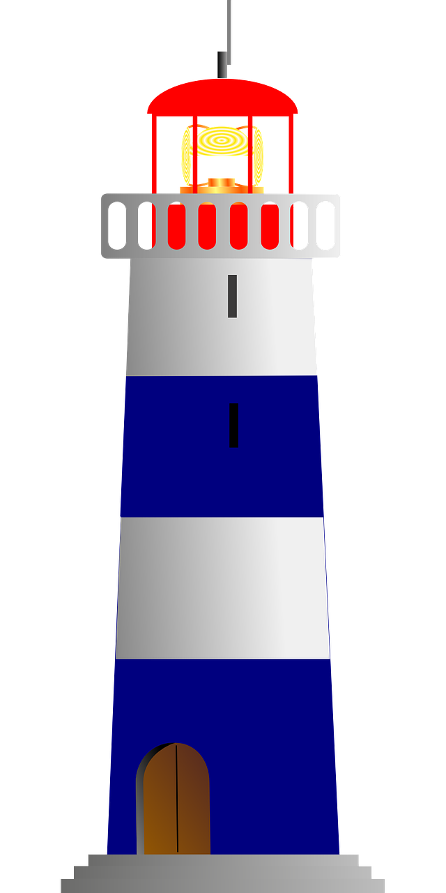 Švyturys, Švyturys, Signalas, Papludimys, Vandenynas, Krantas, Kranto, Nemokama Vektorinė Grafika, Nemokamos Nuotraukos,  Nemokama Licenzija