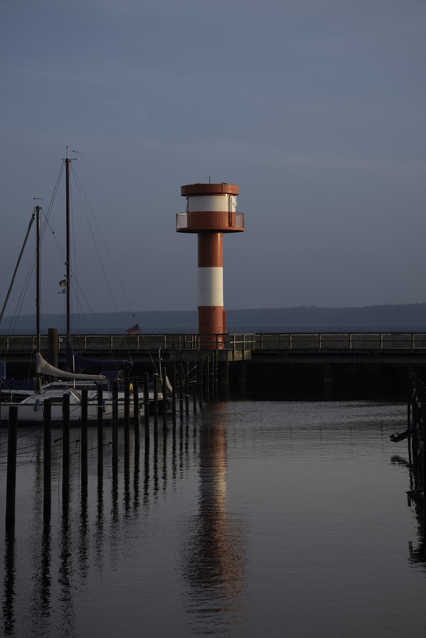 Švyturys, Eckernförde, Daymark, Uosto Įėjimas, Prieplauka, Signalas, Uostas, Baltijos Jūra, Jūra, Vanduo