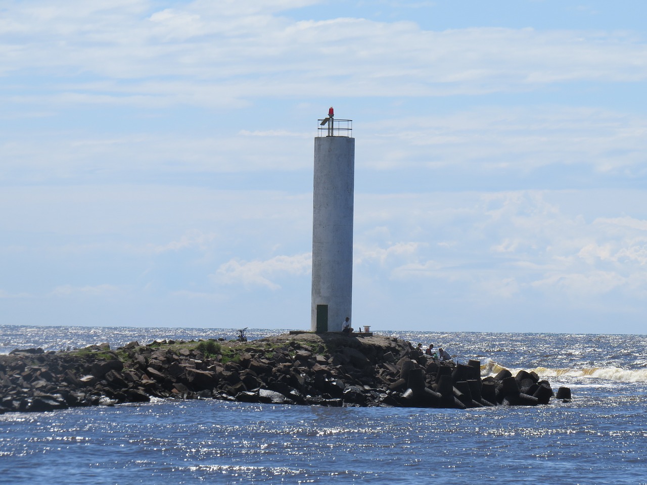 Švyturys, Papludimys, Mar, Atostogos, Paplūdimio Debesis, Kelionė, Kraštovaizdis, Vienatvė, Turizmas, Nemokamos Nuotraukos