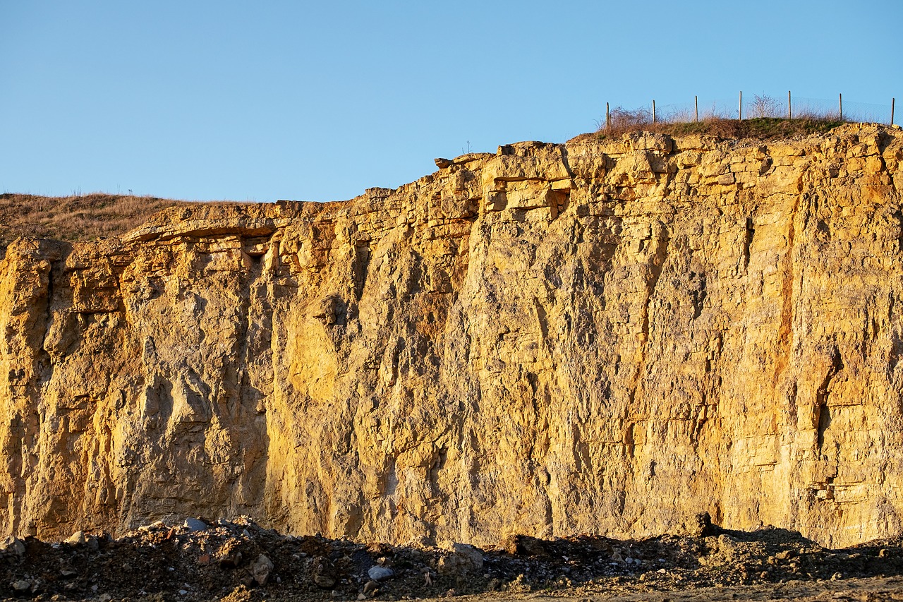 Klinčių,  Karjeras,  Juodasis Miškas,  Rokas,  Akmenys,  Karjerų Eksploatavimas,  Rieduliai,  Šviečia,  Vakarą Saulė,  Golden Valandą