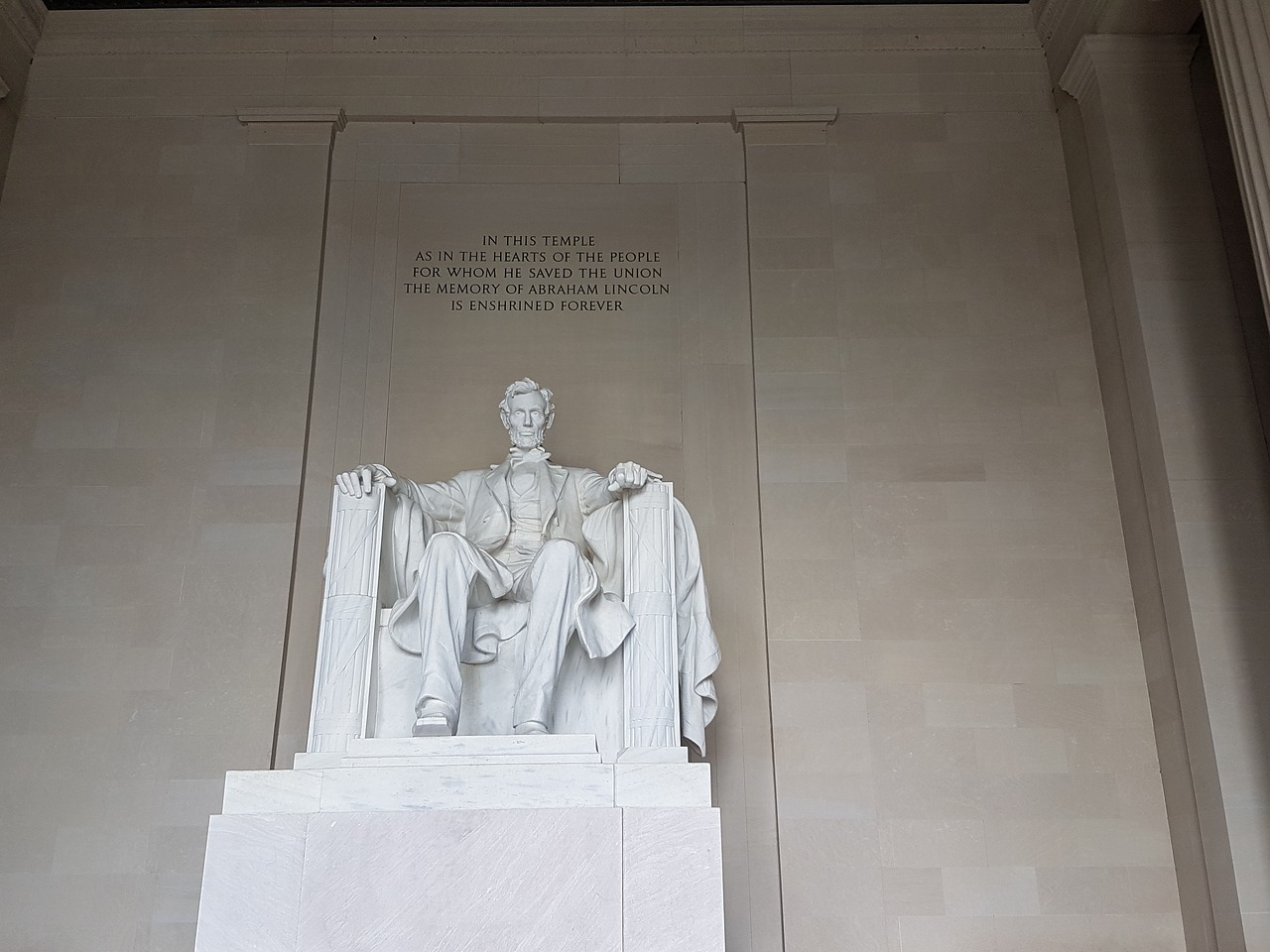 Lincoln, Paminklas, Usa, Vyriausybės Buveinė, Amerikietis, Vašingtonas, Paminklas, Statula, Paminklai, Figūra