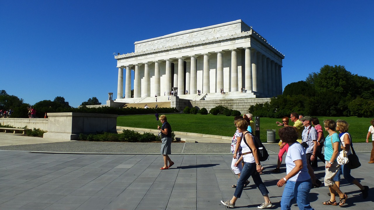 Lincoln Memorialas, Vašingtonas, September, Turistai, Usa, Nemokamos Nuotraukos,  Nemokama Licenzija