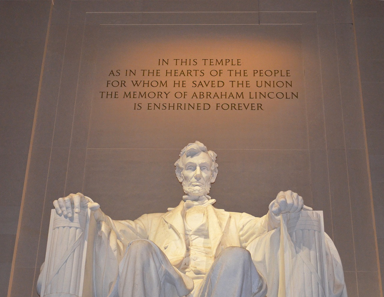 Lincoln Memorialas, Vašingtonas, Amerikietis, Usa, Paminklas, Statula, Nemokamos Nuotraukos,  Nemokama Licenzija