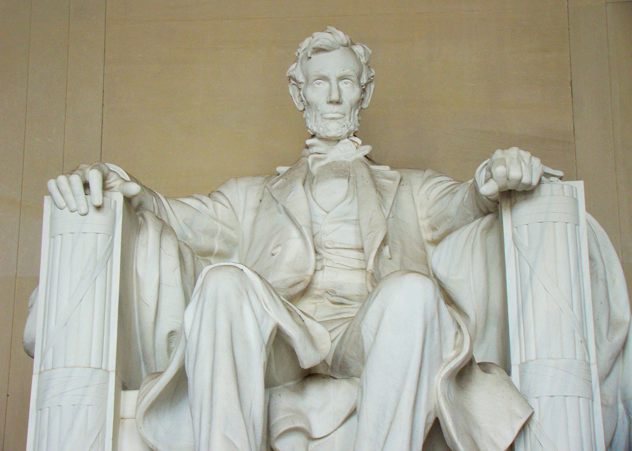 Lincoln Memorialas,  Statula,  Vašingtonas,  Abraham Lincoln,  Simbolis,  Orientyras,  Istorija,  Amerikietis,  Skulptūra, Nemokamos Nuotraukos