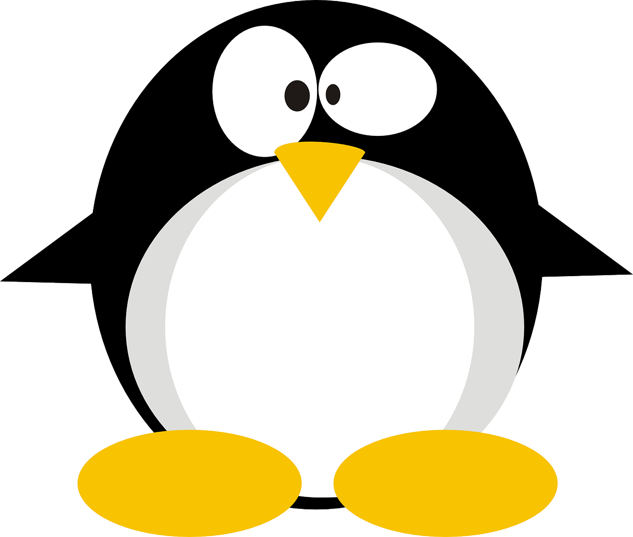 Linux, Tux, Pingvinas, Mielas, Keista, Crazy, Nemokama Vektorinė Grafika, Nemokamos Nuotraukos,  Nemokama Licenzija