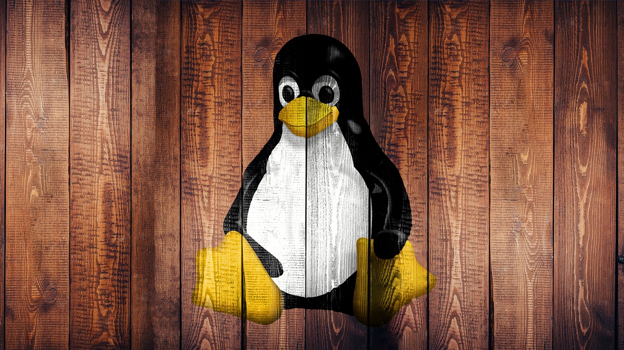 Linux, Nešiojamas Kompiuteris, Ekranas, Tapetai, Mediena, Pingvinas, Grafiti, Logotipas, Nemokamos Nuotraukos,  Nemokama Licenzija