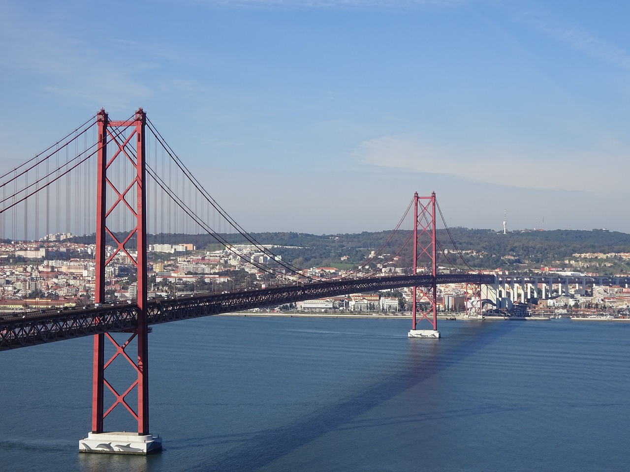 Lisbonas, Portugal, Vanduo, Tiltas, Nemokamos Nuotraukos,  Nemokama Licenzija