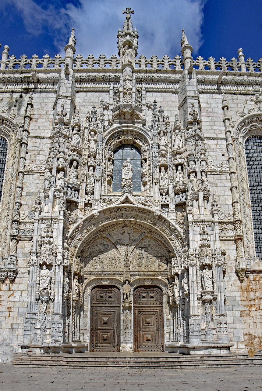 Lisbonas, Portugal, Jeronimos Vienuolynas, Vienuolynas, Mosteiro Dos Jerónimos, Bažnyčia, Tikėjimas, Religija, Lankytinos Vietos, Unesco