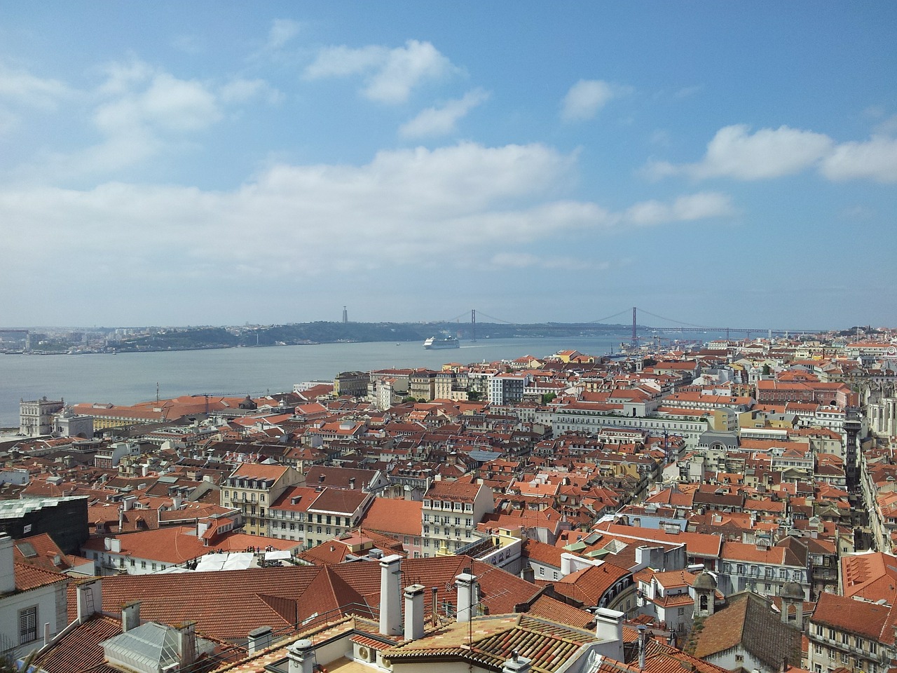 Lisbonas, Tajo, Vaizdas, Nemokamos Nuotraukos,  Nemokama Licenzija