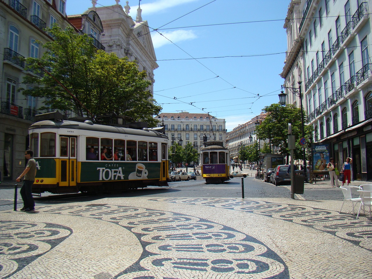 Lisbonas, Portugal, Tramvajus, Miestas, Nemokamos Nuotraukos,  Nemokama Licenzija