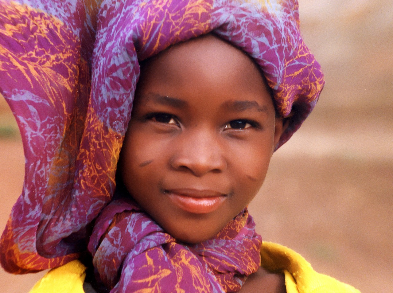 Maža Mergaitė, Mergaitė, Šypsena, Afrika, Burkina Fasas, Nemokamos Nuotraukos,  Nemokama Licenzija