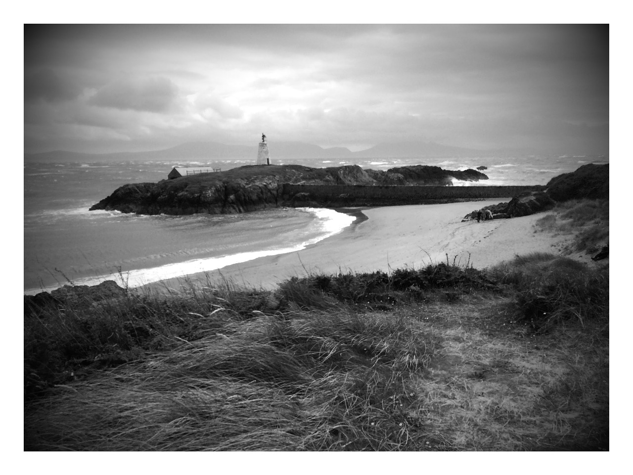 Llanddwyn, Sala, Velso, Anglesey, Valų Kalba, Keltų, Llanddwyn, Švyturys, Šiaurės Velsas, Uolos Pakrantė