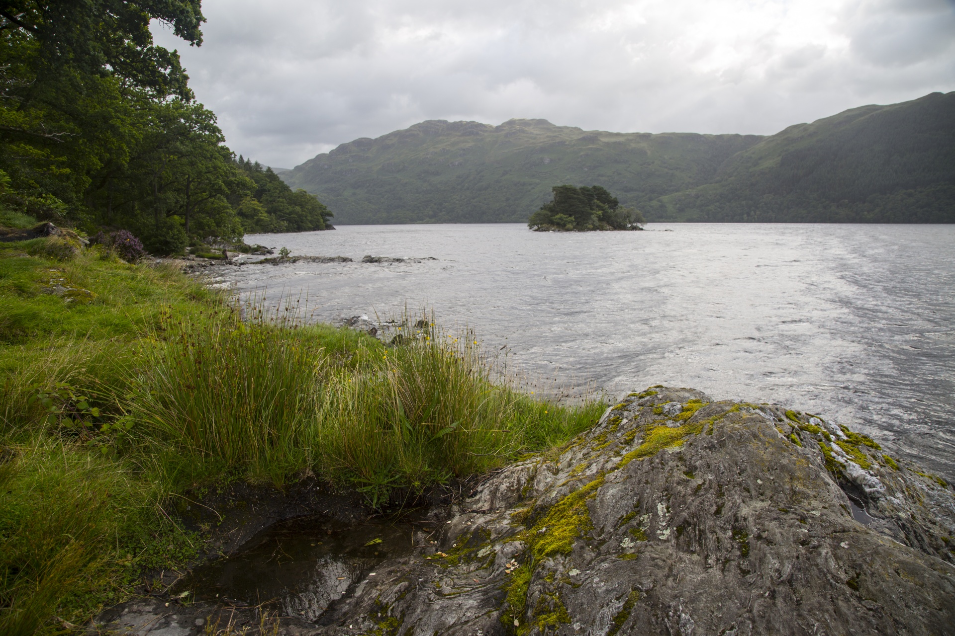 Loch,  Škotija,  Populiarus,  Highland,  Žalias,  Ežeras,  Melas,  Loch & Nbsp,  Lomond,  Rodoma