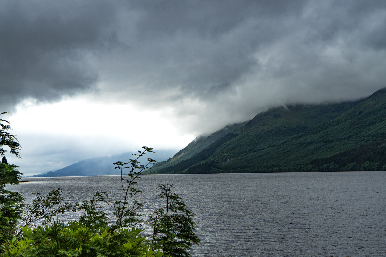 Lochess, Škotija, Dangus, Šviesa, Ežeras, Aukštumų Ir Salų, Vanduo, Kraštovaizdis, Gamta, Urquhart Pilis