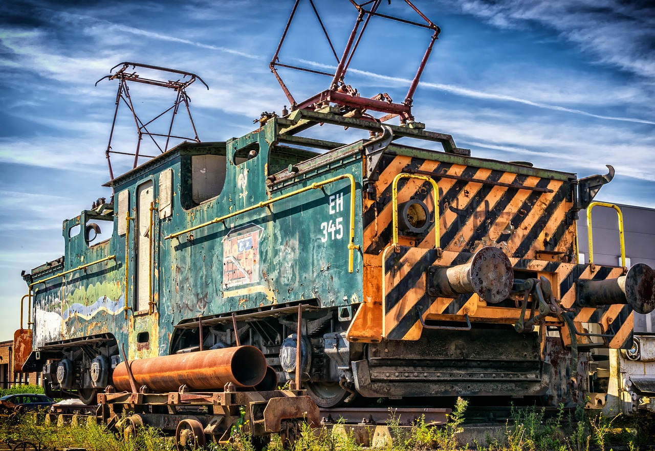 Loco, Lokomotyvas, Elektrinis Lokomotyvas, Geležinkelis, Geležinkelių Transportas, Traukinys, Istoriškai, Senas Lokomotyvas, Nostalgija, Senas