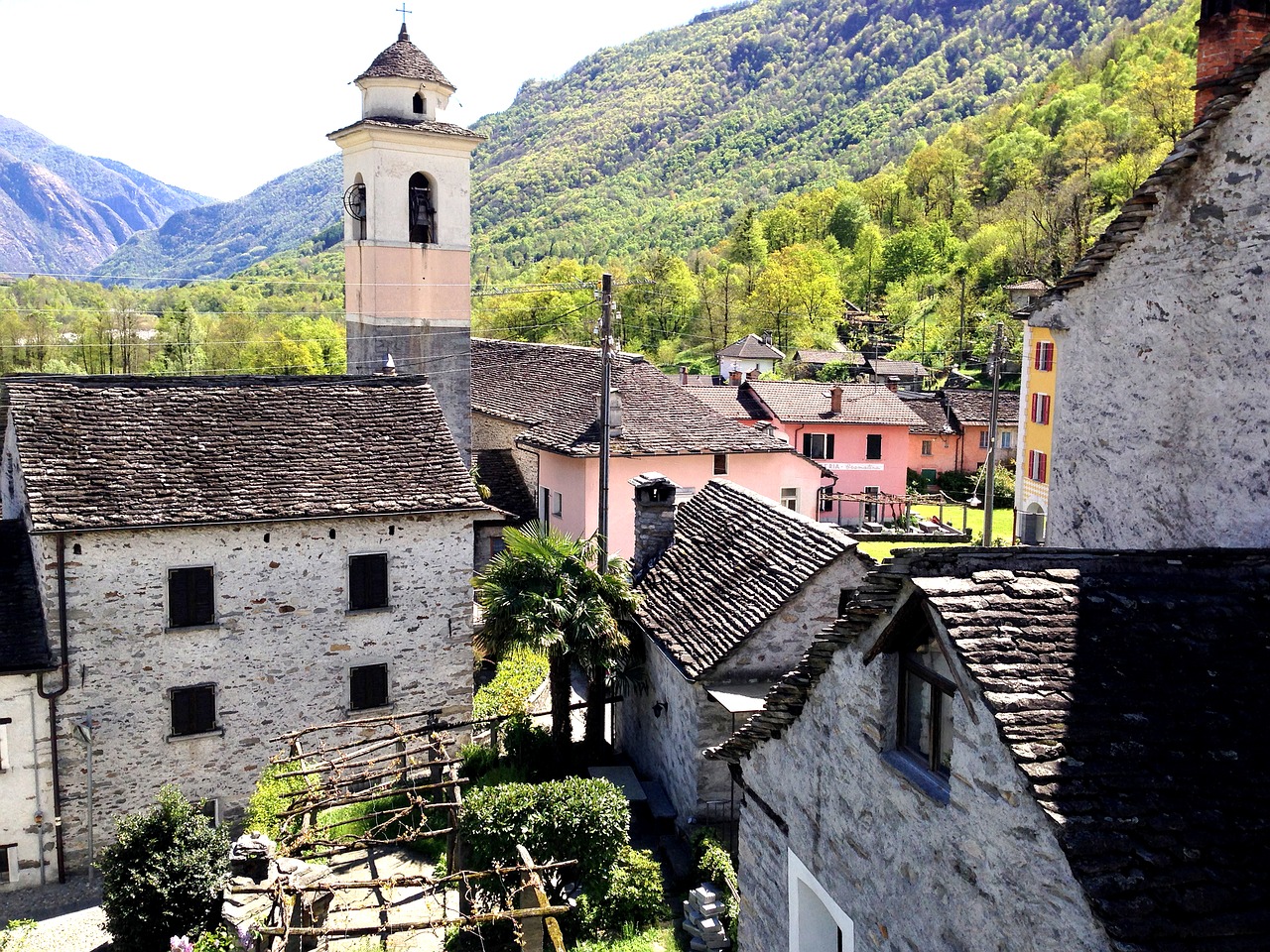 Lodano, Ticino, Bokštas, Bažnyčia, Turizmas, Šveicarija, Nemokamos Nuotraukos,  Nemokama Licenzija