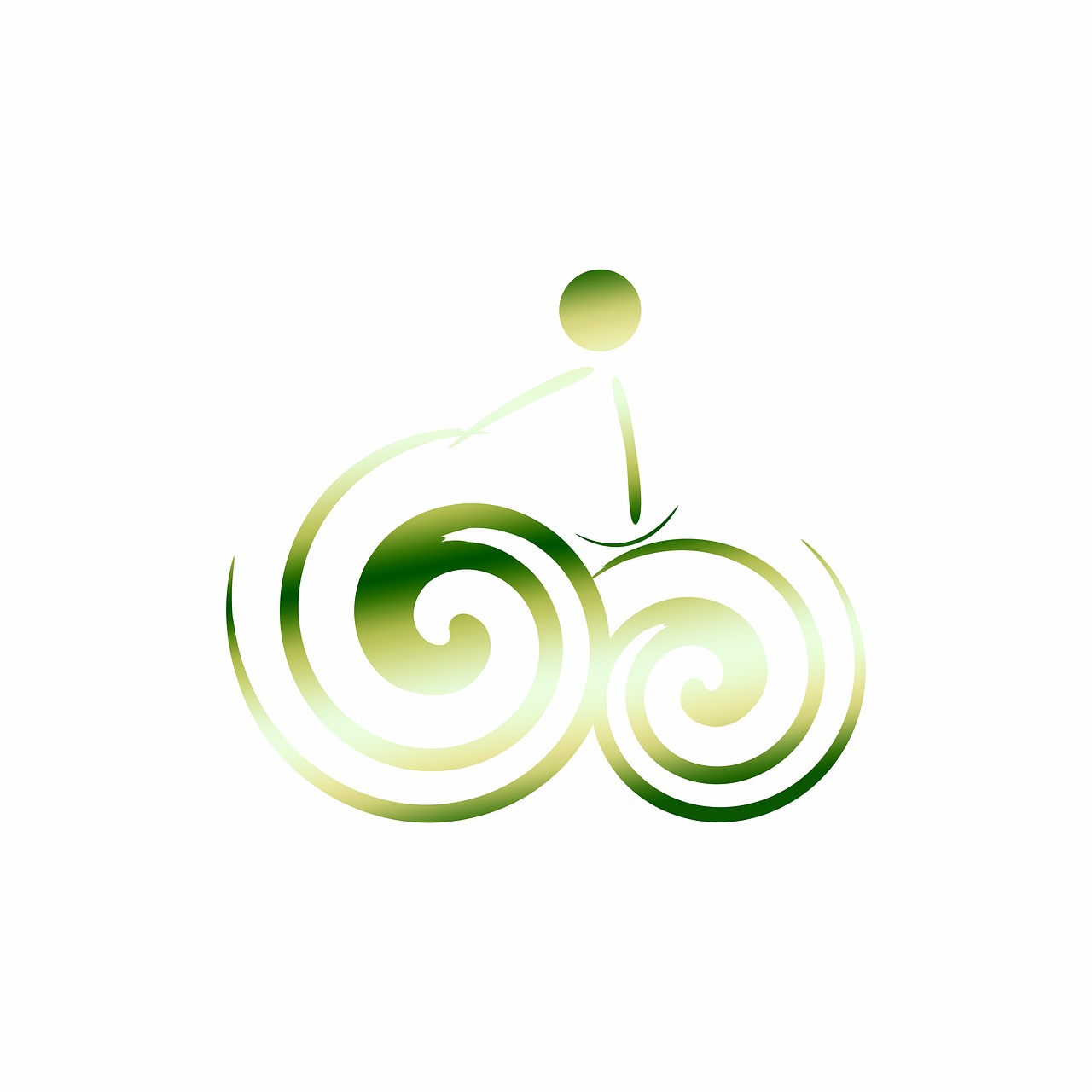 Logotipas, Dviratis, Žalias, Ypač, Logo Elementas, Elementas, Dviračiu, Nemokamos Nuotraukos,  Nemokama Licenzija