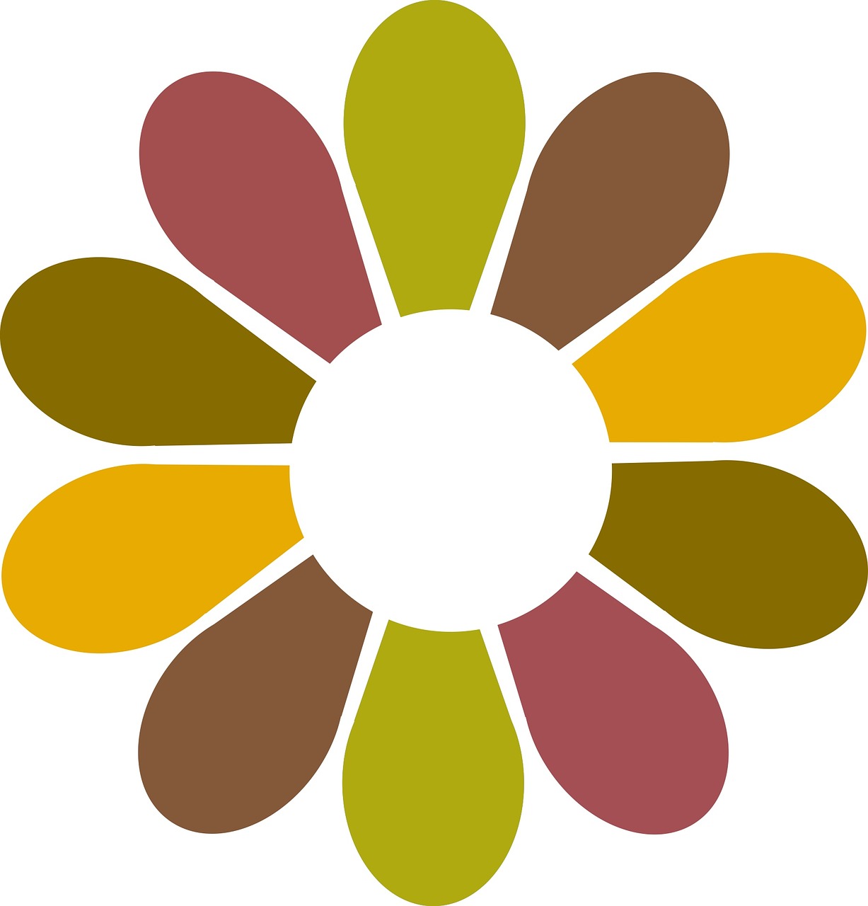 Logotipas, Šiuolaikiška, Gėlių, Ruduo, Spalvos, Spalvinga, Verslas, Dizainas, Gėlė, Ženklas