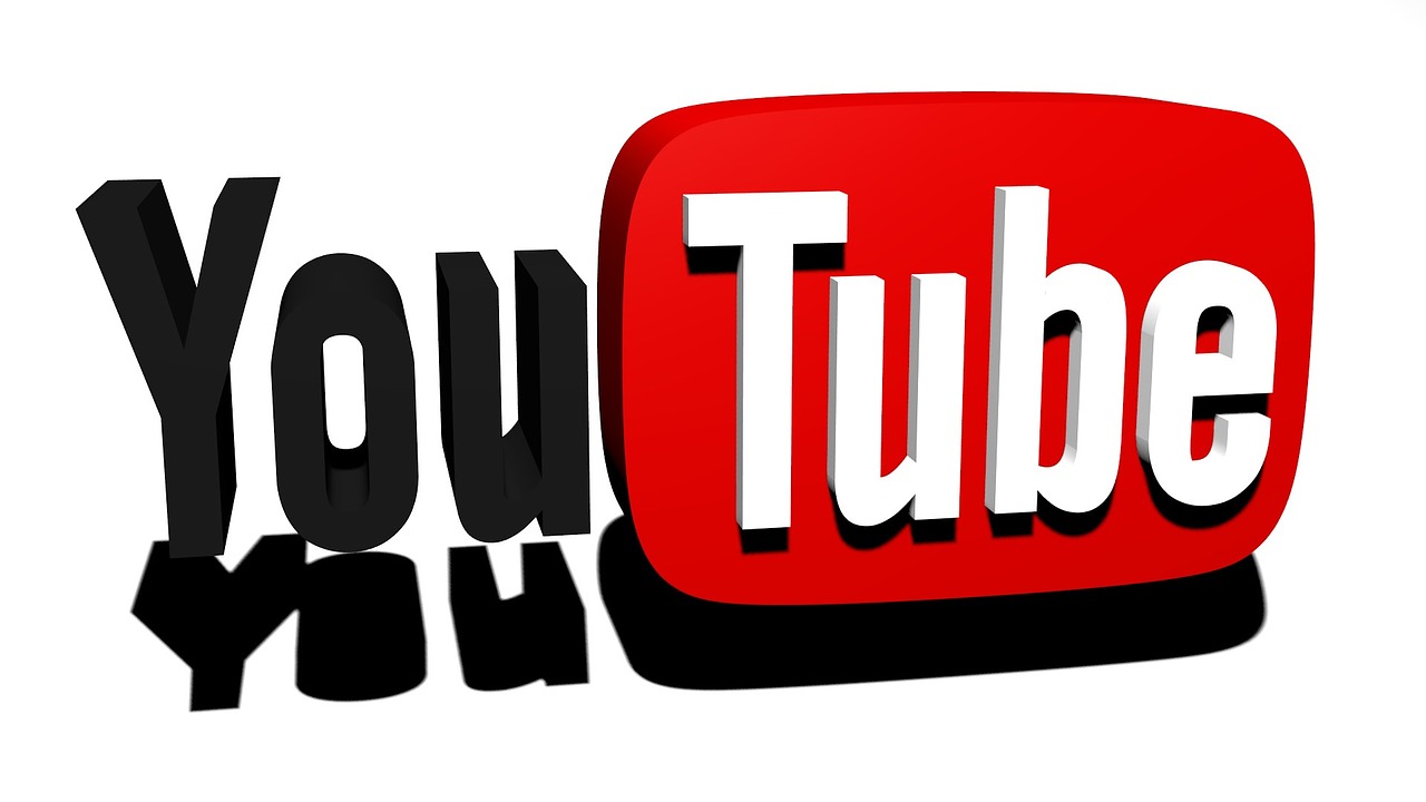 Logotipas, Youtube, 3D, Socialiniai Tinklai, Nemokamos Nuotraukos,  Nemokama Licenzija
